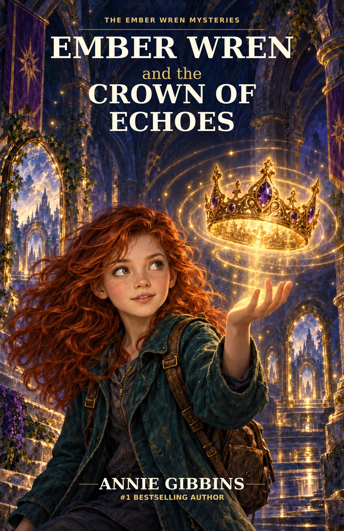Ember Wren and The Crown of Echoes by Annie Gibbins